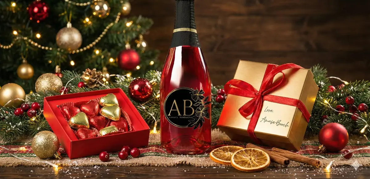 Amuse-Booch bottle presented as a premium gift